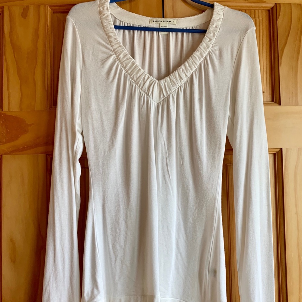 Women’s BR V-Neck Stretch LS Top, Small